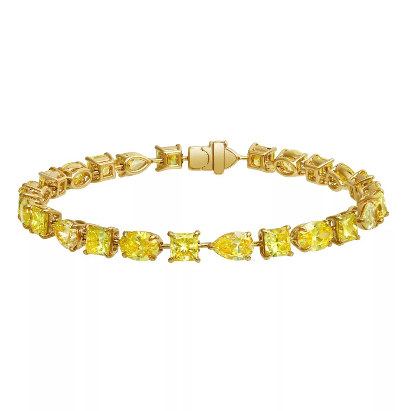Fancy Yellow Lab Diamond Masterpiece Bracelet (14.31 ct. tw.)