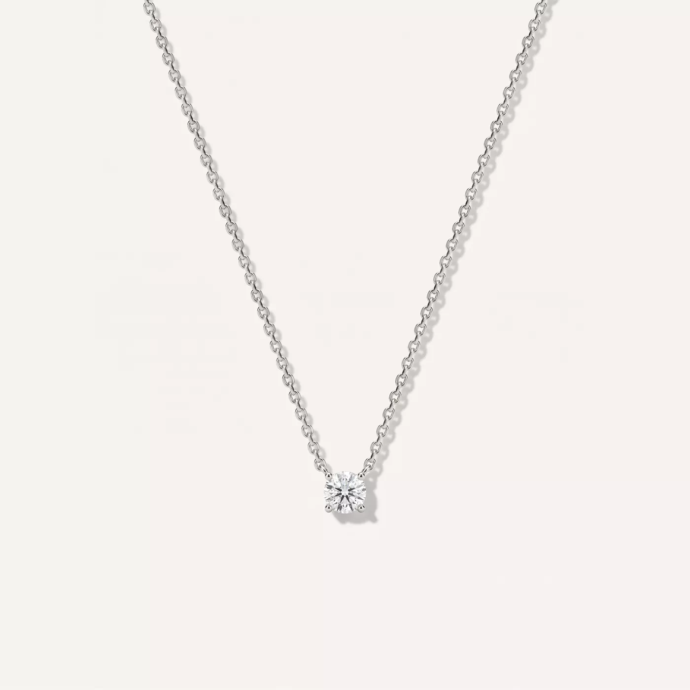 Floating Lab Diamond Solitaire Necklace (.25 ct.)