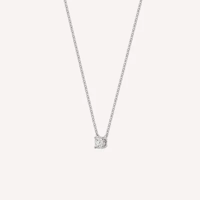 Floating Lab Diamond Solitaire Necklace (.25 ct.)