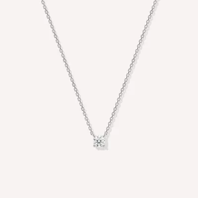 Floating Lab Diamond Solitaire Necklace (.25 ct.)