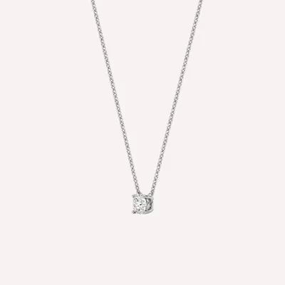Floating Lab Diamond Solitaire Necklace (.75 ct.)