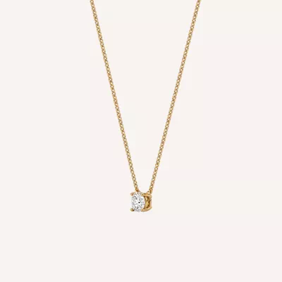 Floating Lab Diamond Solitaire Necklace (.75 ct.)