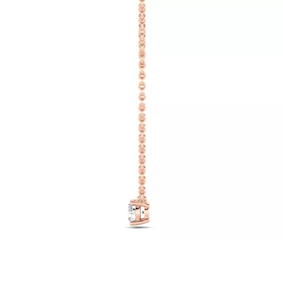 Floating Lab Diamond Solitaire Necklace (.75 ct.)