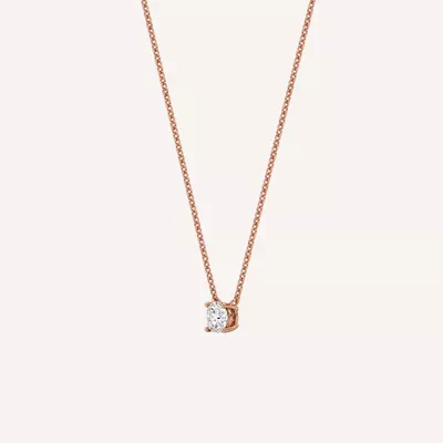 Floating Lab Diamond Solitaire Necklace (.75 ct.)