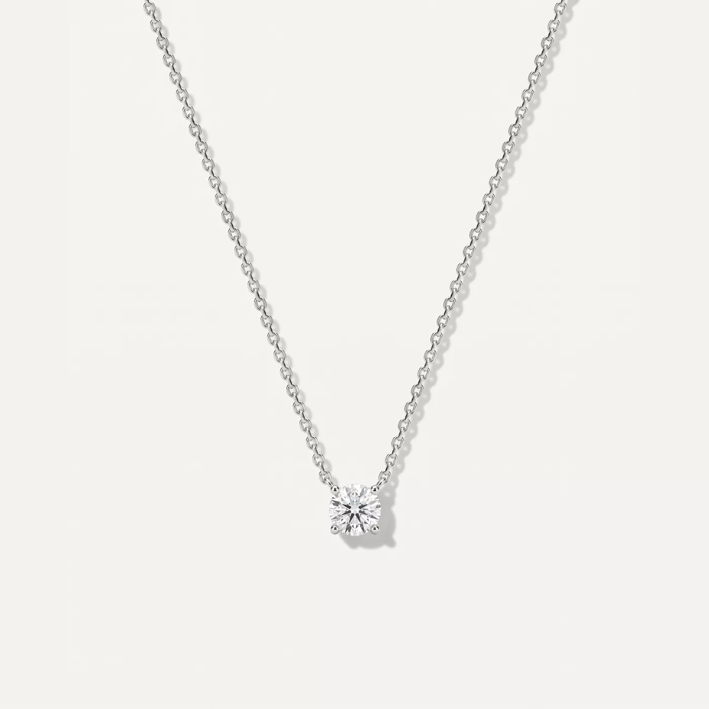 Floating Lab Diamond Solitaire Necklace (1.00 ct.)
