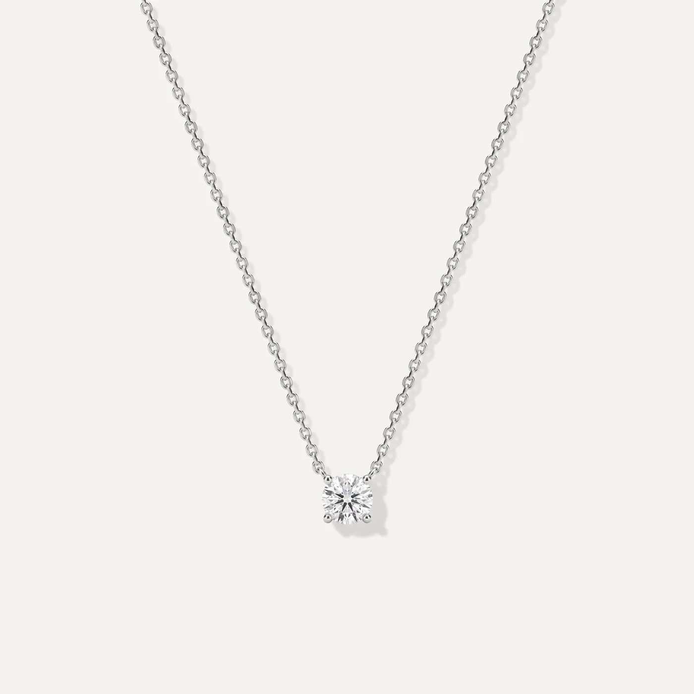 Floating Lab Diamond Solitaire Necklace (1.00 ct.)