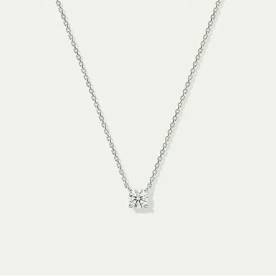 Floating Lab Diamond Solitaire Necklace (1.00 ct.)
