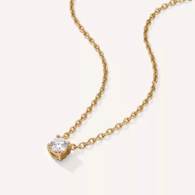 Floating Lab Diamond Solitaire Necklace (1.00 ct.)