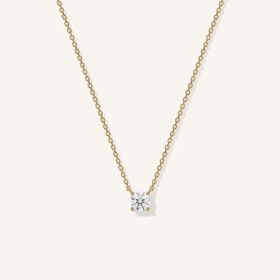 Floating Lab Diamond Solitaire Necklace (1.00 ct.)