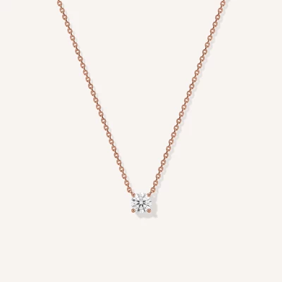 Floating Lab Diamond Solitaire Necklace (1.00 ct.)