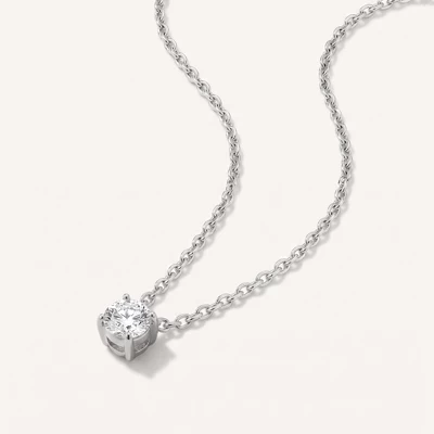 Floating Lab Diamond Solitaire Necklace (1.50 ct.)