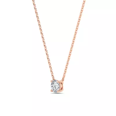Floating Lab Diamond Solitaire Necklace (1.50 ct.)