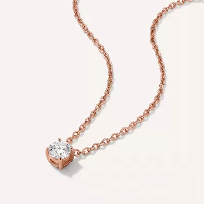 Floating Lab Diamond Solitaire Necklace (1.50 ct.)