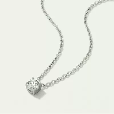 Floating Lab Diamond Solitaire Necklace (2.00 ct.)