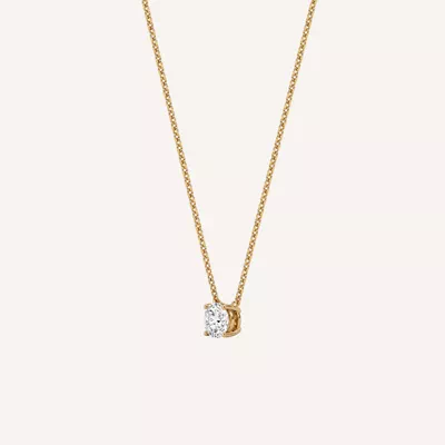 Floating Lab Diamond Solitaire Necklace (2.00 ct.)