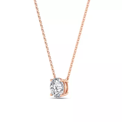 Floating Lab Diamond Solitaire Necklace (2.00 ct.)