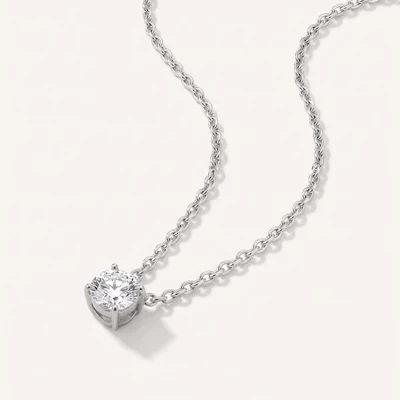 Floating Lab Diamond Solitaire Necklace (2.50 ct.)