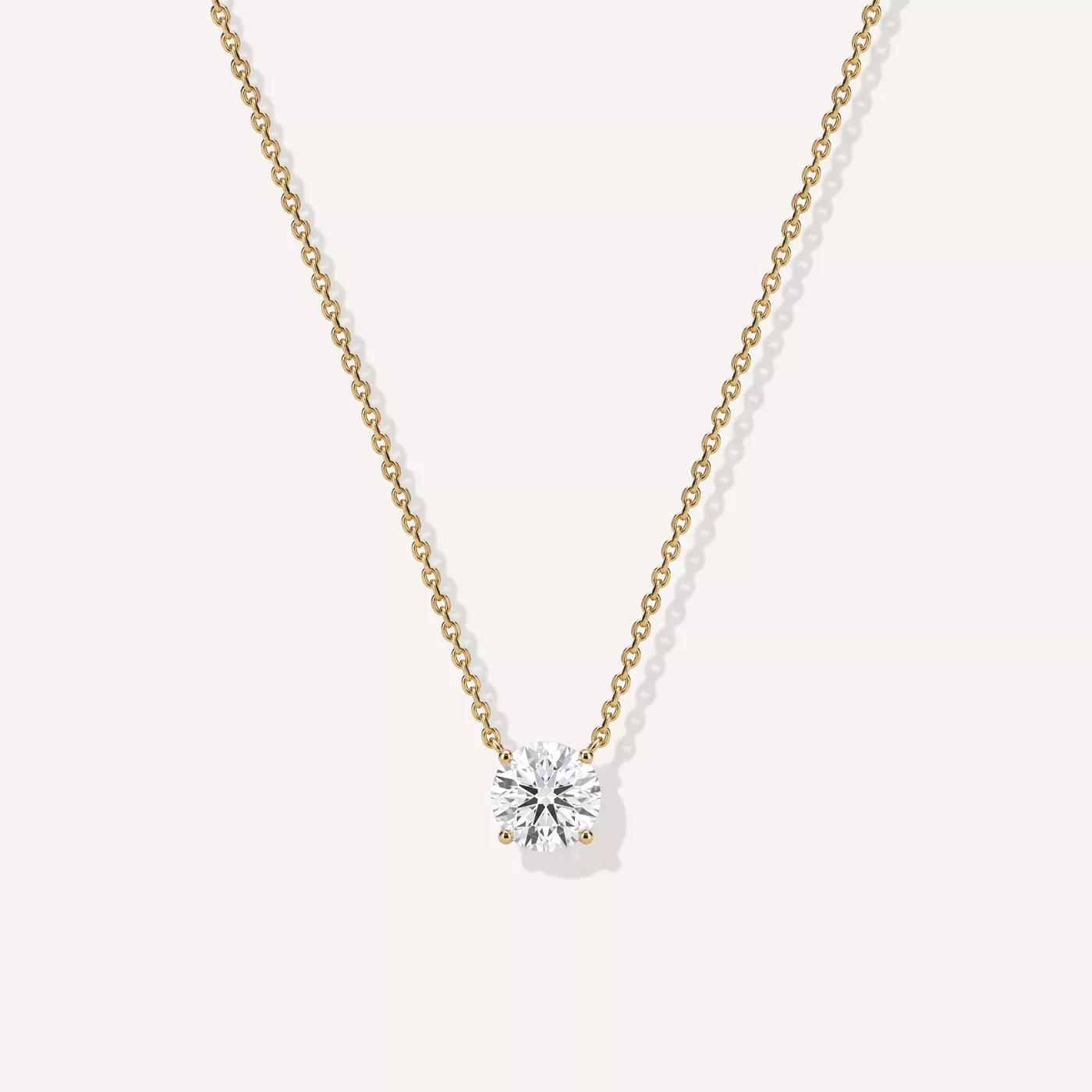 Floating Lab Diamond Solitaire Necklace (2.50 ct.)