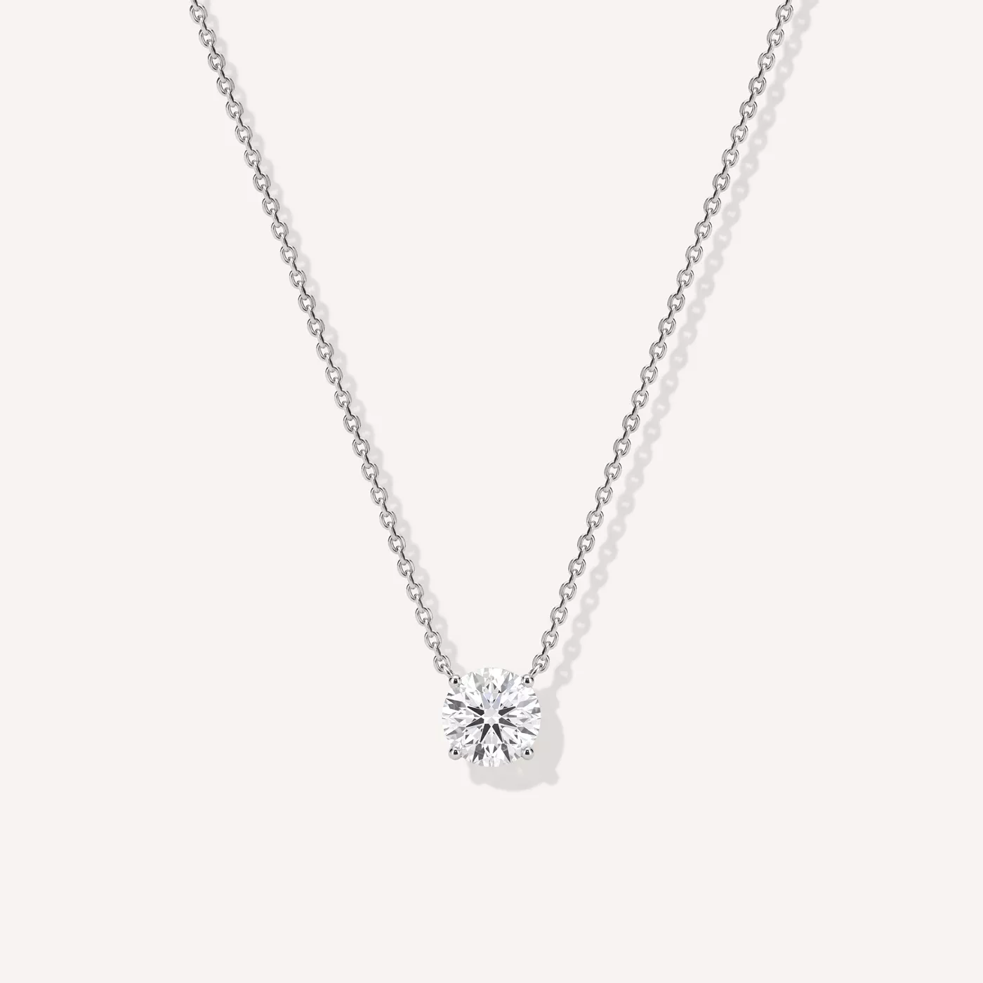 Floating Lab Diamond Solitaire Necklace (3.00 ct.)