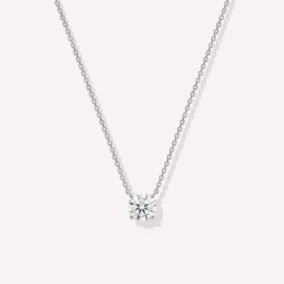 Floating Lab Diamond Solitaire Necklace (3.00 ct.)