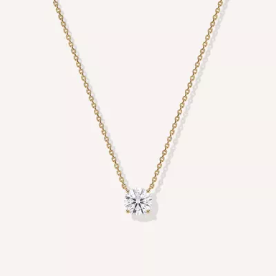 Floating Lab Diamond Solitaire Necklace (3.00 ct.)
