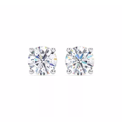 Lab Diamond Stud Screw-Back Earrings (4.00 ct. tw.)