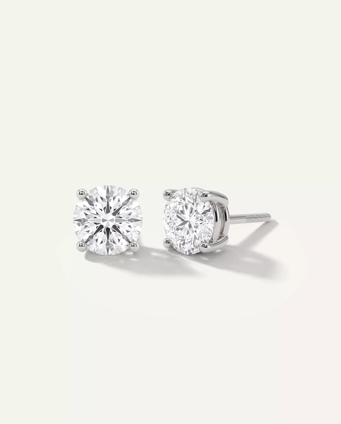 Lab Diamond Stud Screw-Back Earrings (4 ct. tw.)