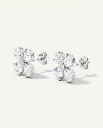 Petralis Pear-Shaped Lab Diamond Earrings