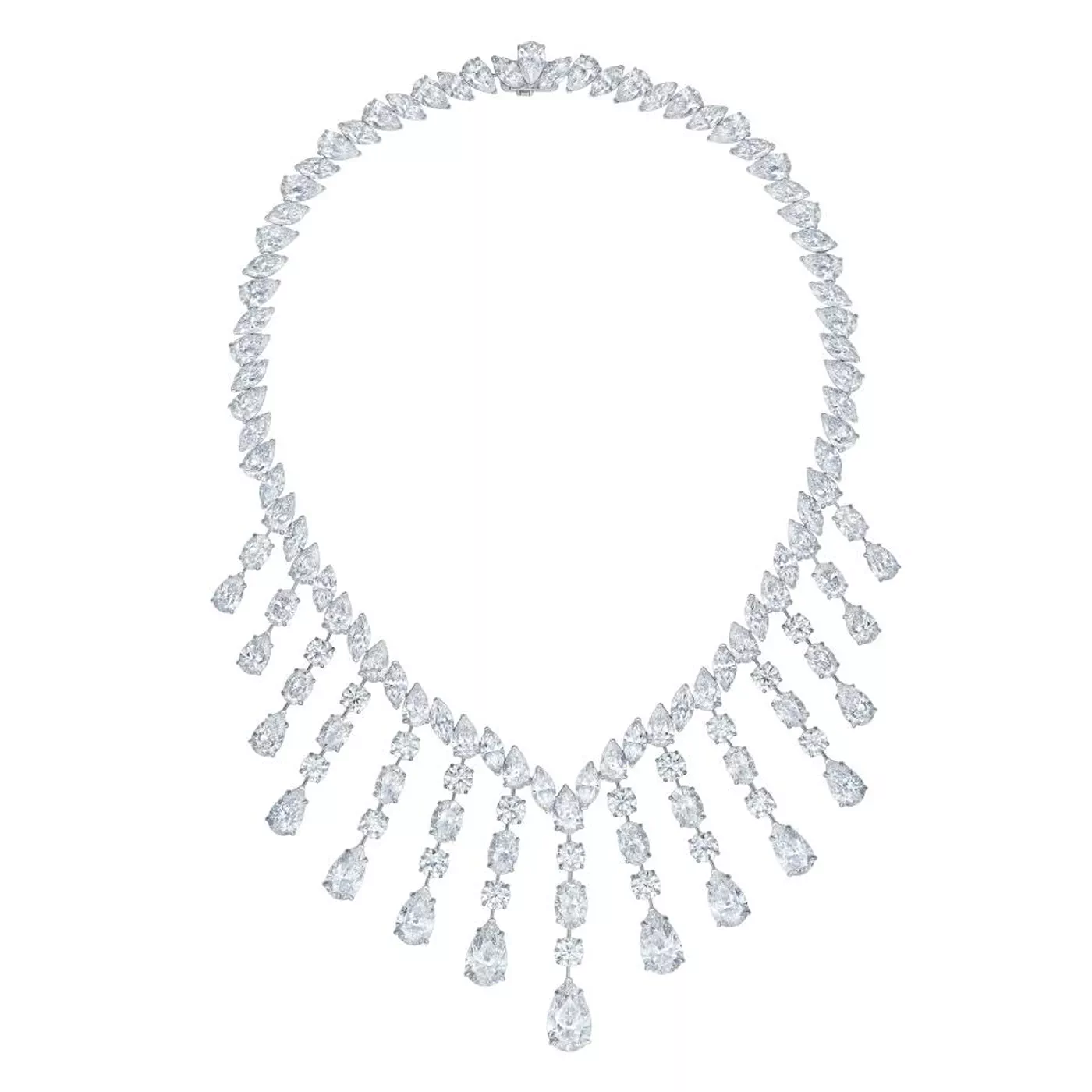 Waterfall Lab Diamond Masterpiece Necklace (136.08 ct. tw.)