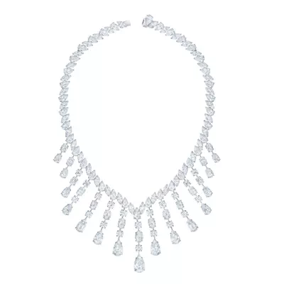 Waterfall Lab Diamond Masterpiece Necklace (136.08 ct. tw.)