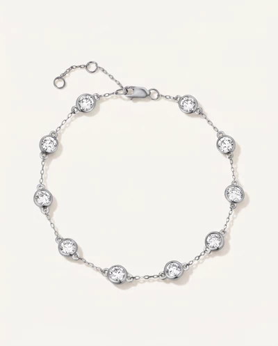 Bezel Lab Diamond Station Bracelet (2.00 ct. tw.)