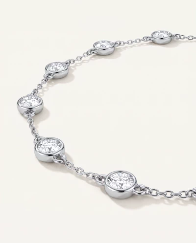 Bezel Lab Diamond Station Bracelet (2.00 ct. tw.)