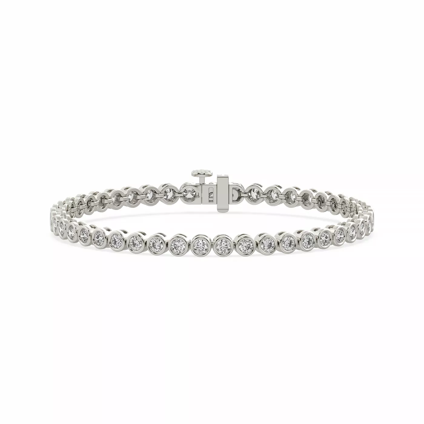 Refined Proportions Silver Engagement Ring