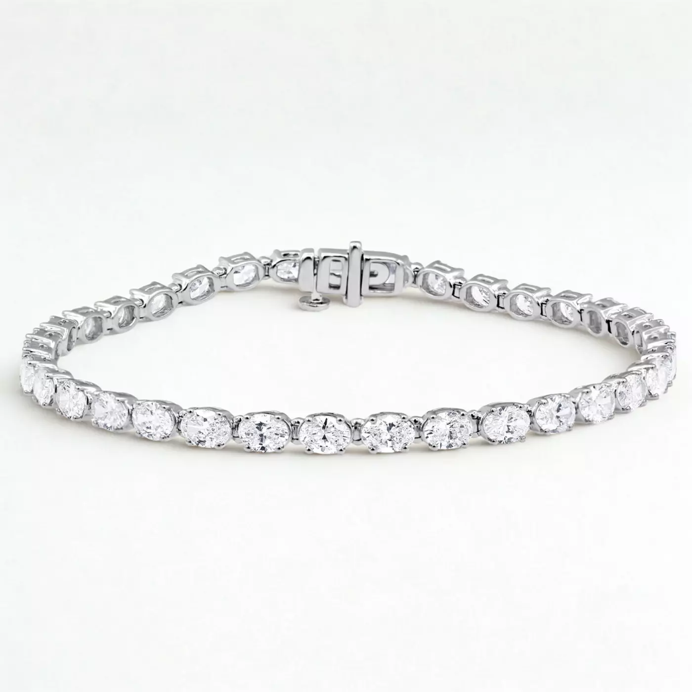 Diamonds, Uninterrupted Platinum Engagement Ring