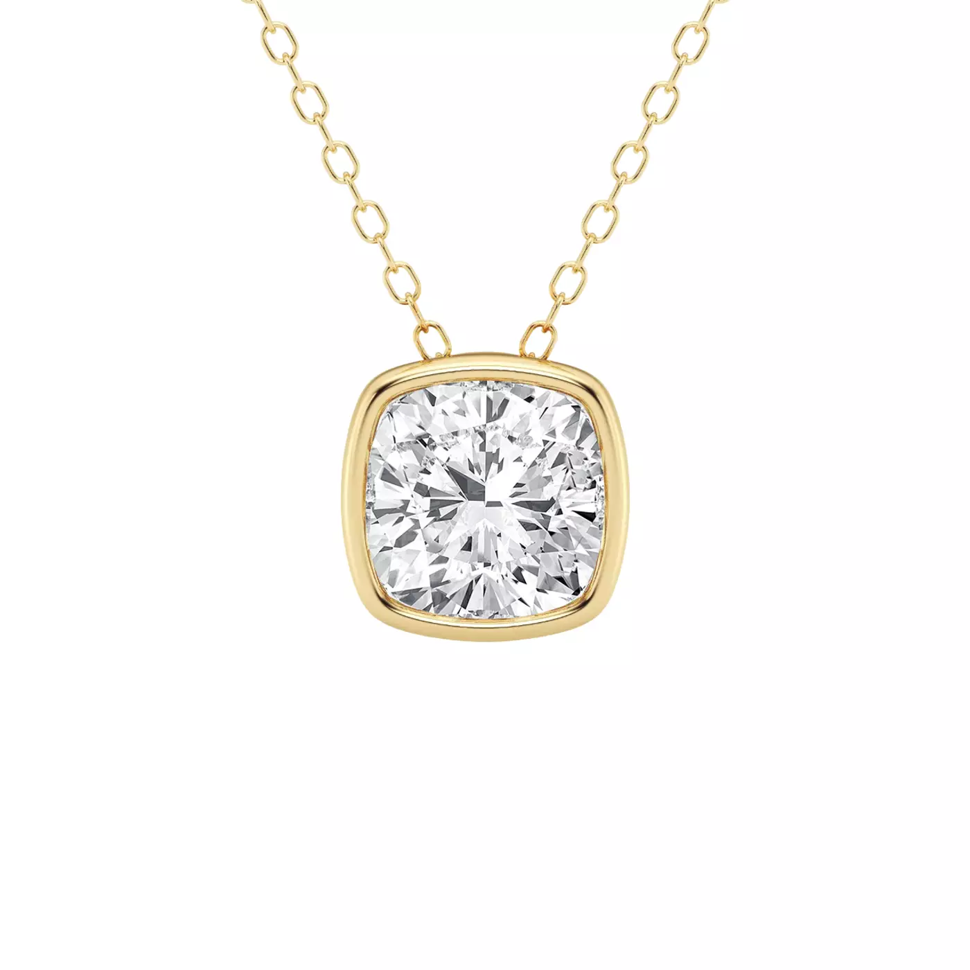 Diamond-First Design 14K Yellow Gold Engagement Ring