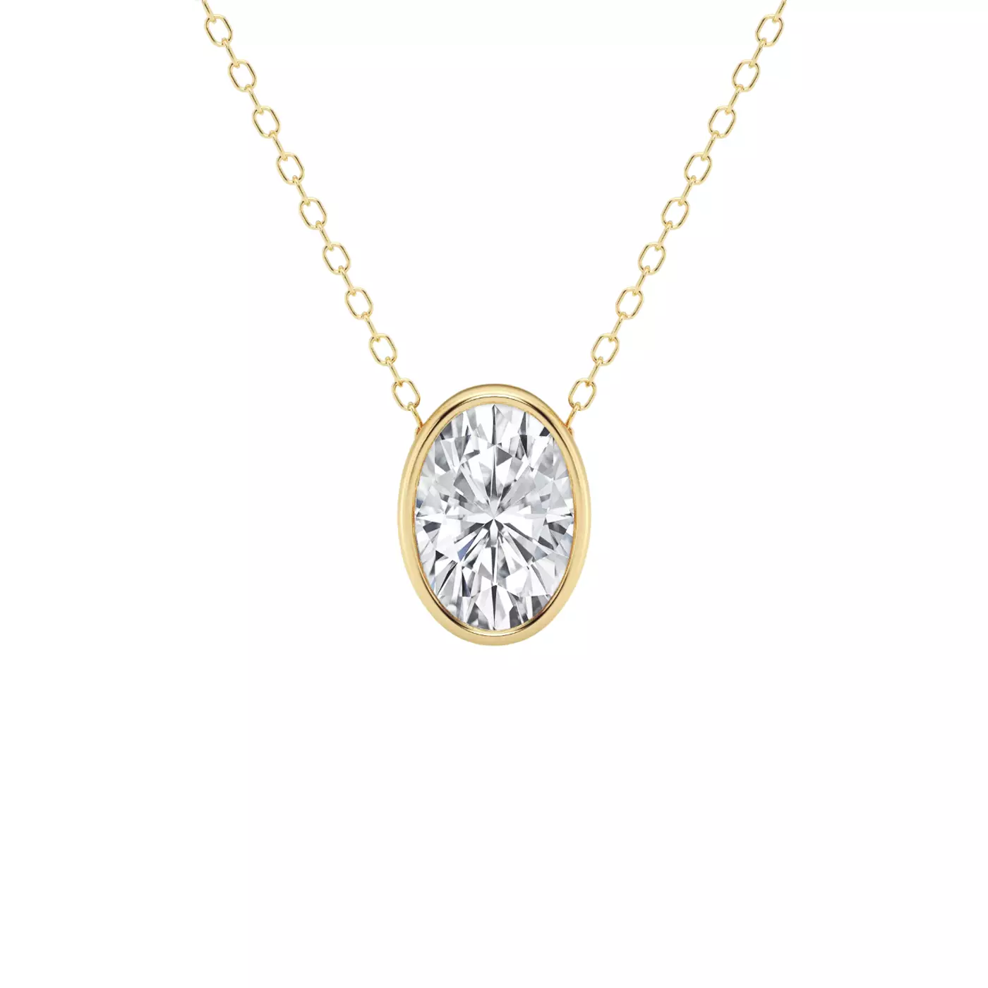 Diamond-First Design 14K Yellow Gold Engagement Ring