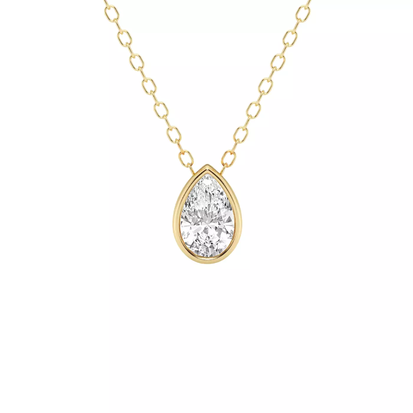 Diamond-First Design 14K Yellow Gold Engagement Ring