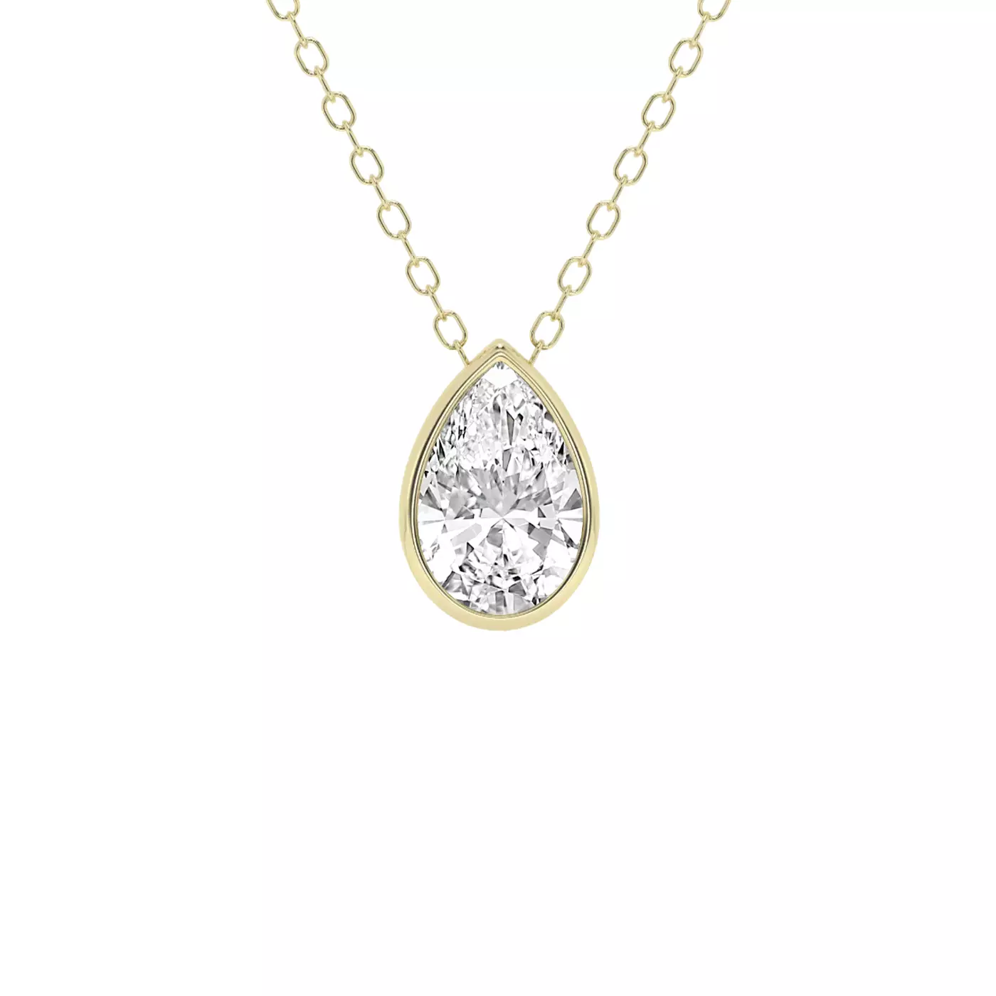 Diamond-First Design 14K Yellow Gold Engagement Ring