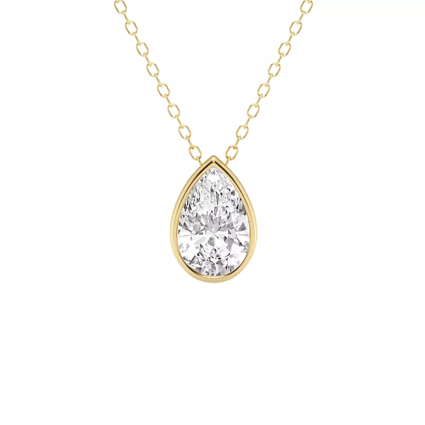 Diamond-First Design 14K Yellow Gold Engagement Ring
