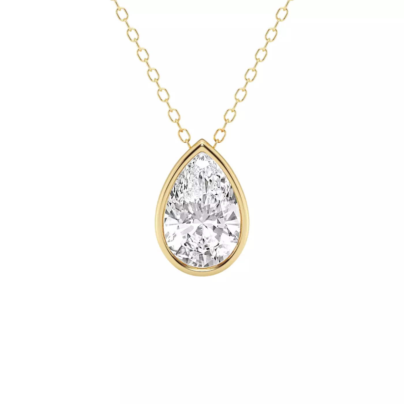 Diamond-First Design 14K Yellow Gold Engagement Ring
