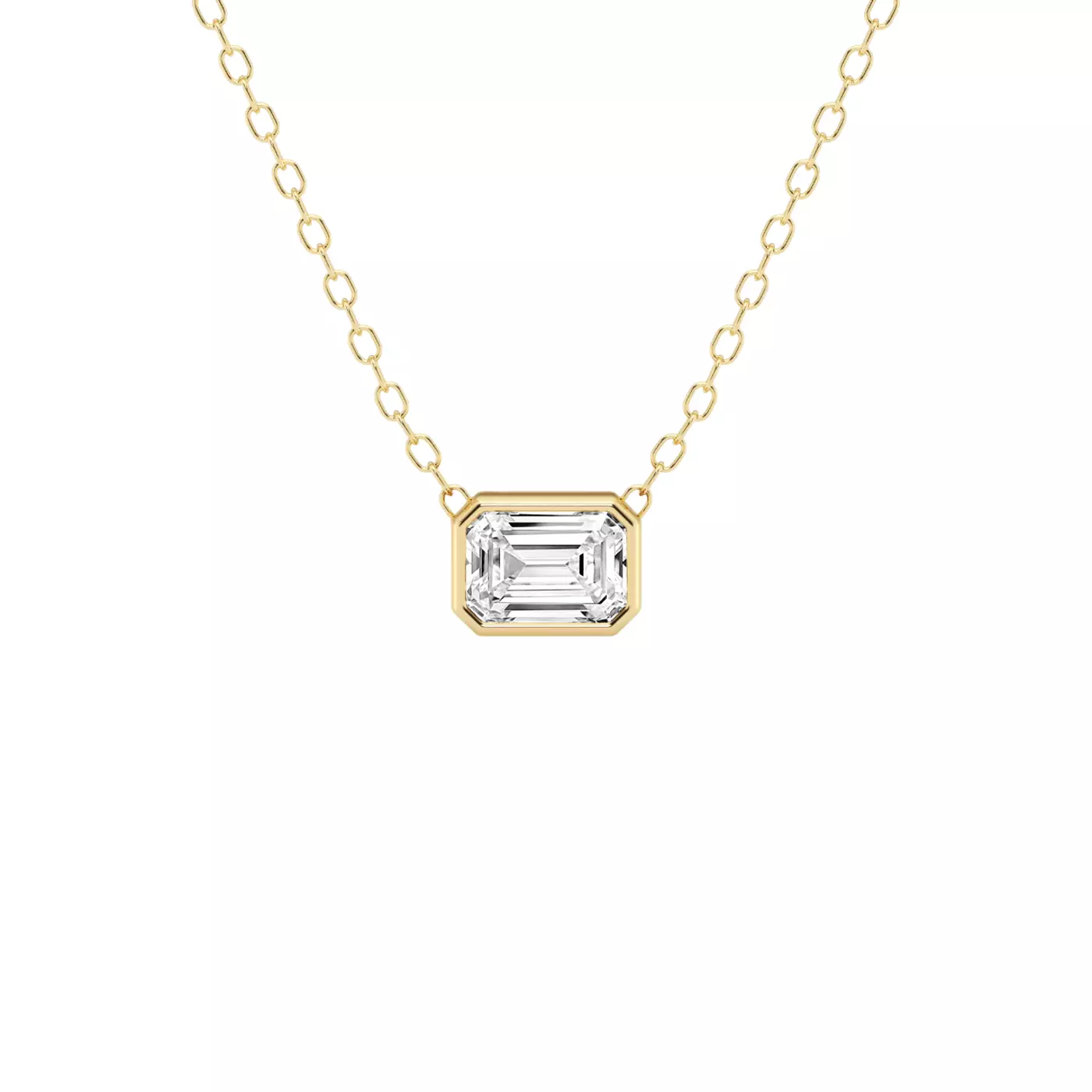 Diamond-First Design 14K Yellow Gold Engagement Ring