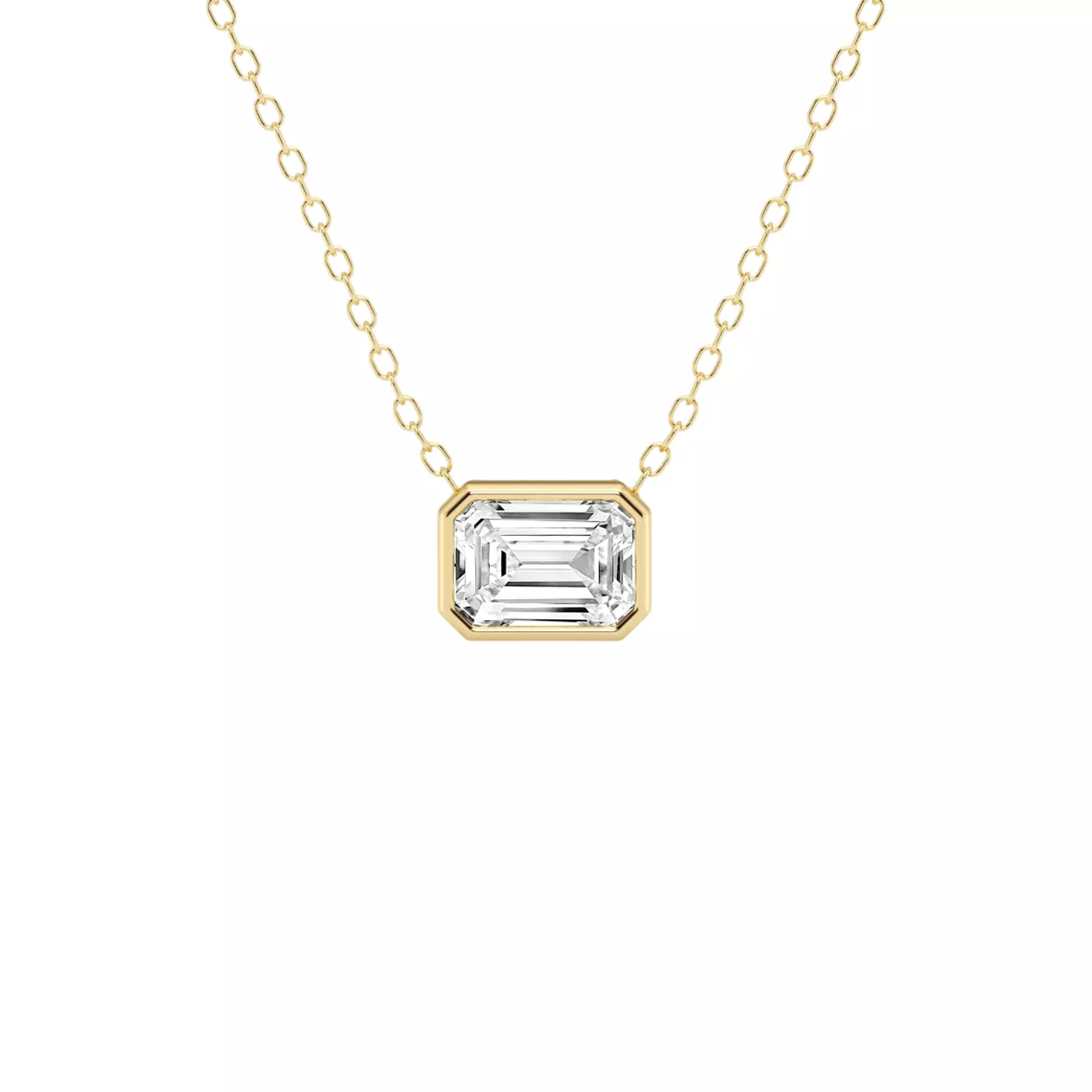Diamond-First Design 14K Yellow Gold Engagement Ring