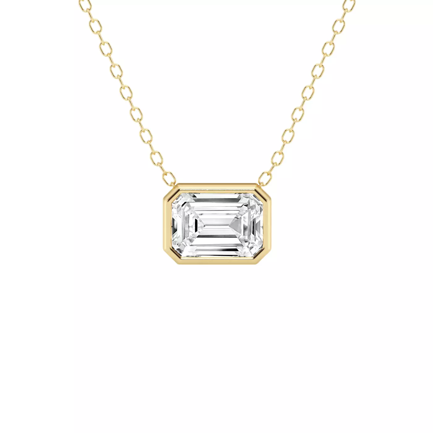 Diamond-First Design 14K Yellow Gold Engagement Ring