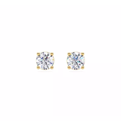 Lab Diamond Vermeil Stud Earrings (1.00 ct. tw.)
