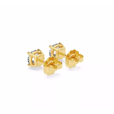Lab Diamond Vermeil Stud Earrings (1.00 ct. tw.)