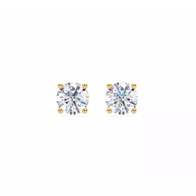 Lab Diamond Vermeil Stud Earrings (1.50 ct. tw.)