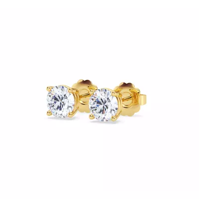 Lab Diamond Vermeil Stud Earrings (1.50 ct. tw.)