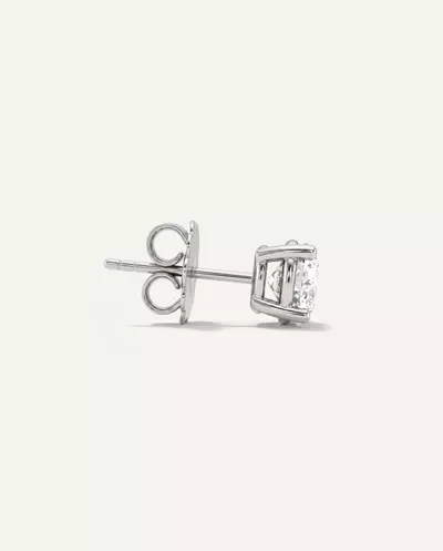 Lab Diamond Silver Stud Earrings (2.00 ct. tw.)