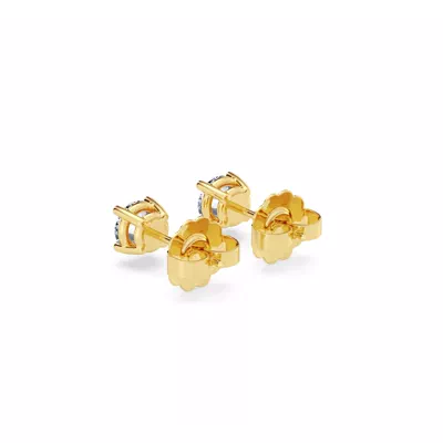 Lab Diamond Vermeil Stud Earrings (.50 ct. tw.)