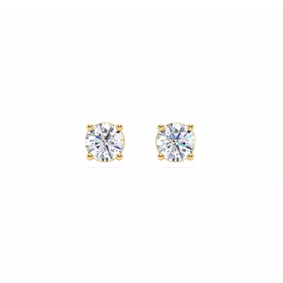 Lab Diamond Vermeil Stud Earrings (.75 ct. tw.)